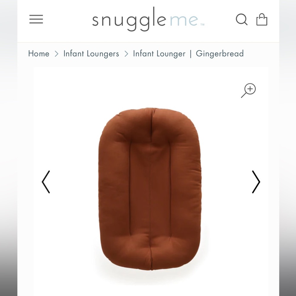 Snuggle me - Infant Lounger | Gingerbread